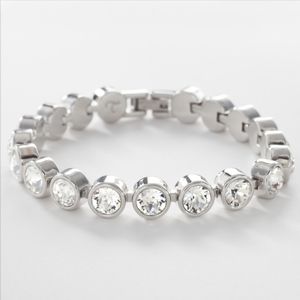 White Ice Crystal Bracelet